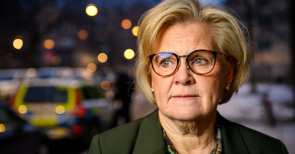 Uppgifter: Polisinsats hos rikspolischefen Petra Lundh