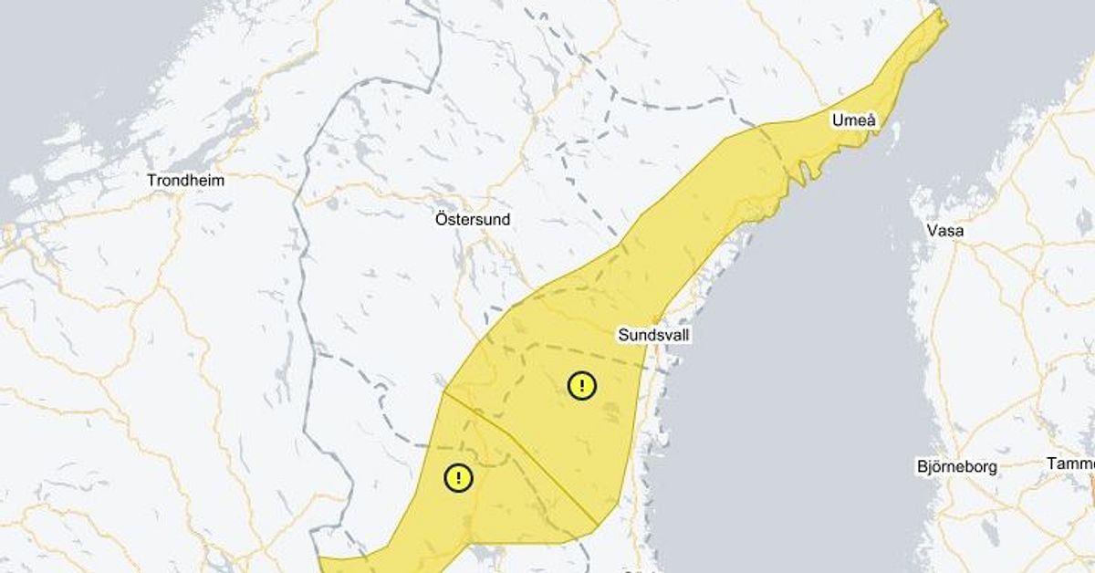 Varning för plötslig ishalka i flera län