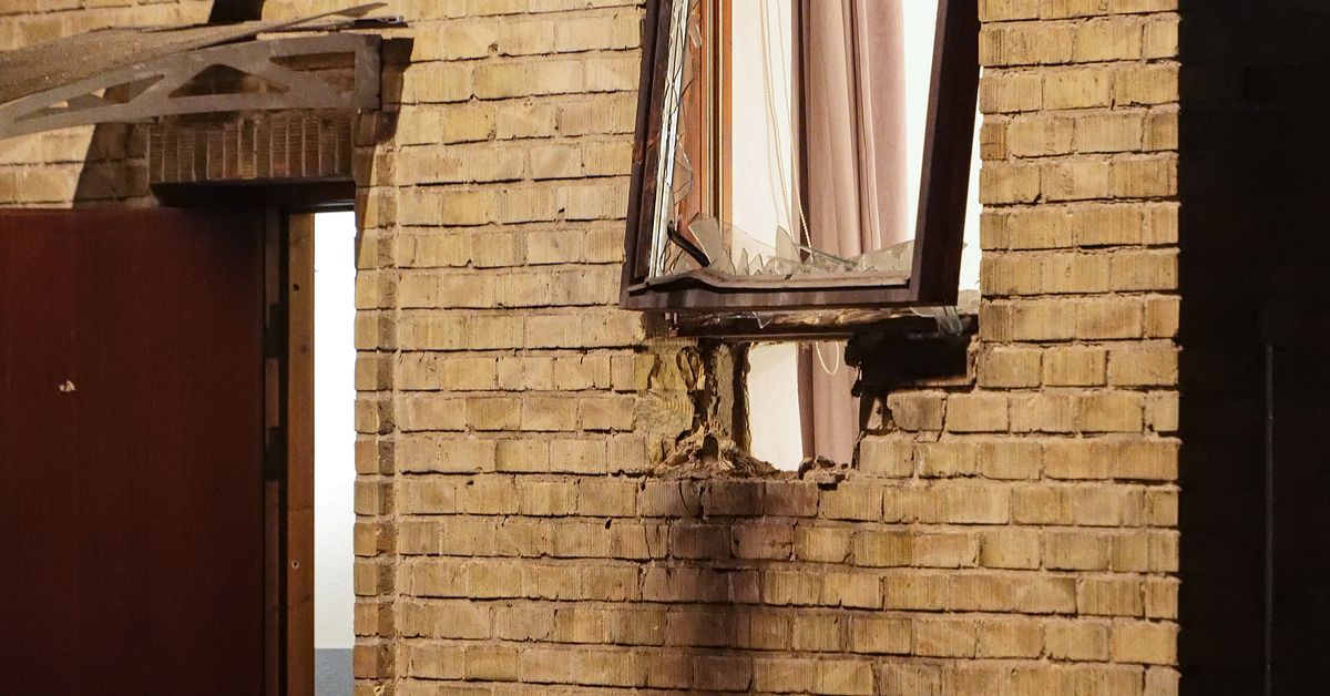 Explosion i Malmö sprängde hål i husvägg