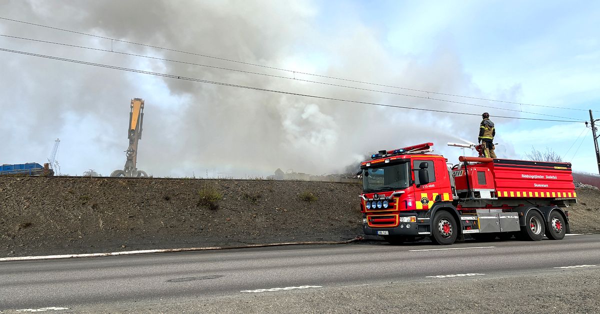 Skroth&ouml;g b&ouml;rjade brinna i Skelleftehamn &ndash; var stor r&ouml;kutveckling