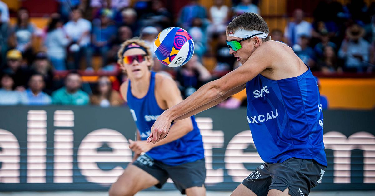 Men's beach volleyball fell in the deciding set in the World Cup final Teller Report