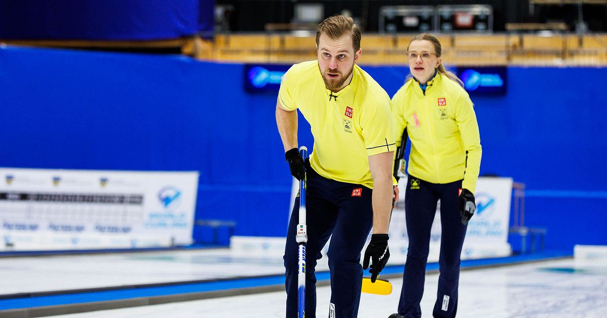 Curling: VM-guld till syskonen Wranå i mixeddubbel