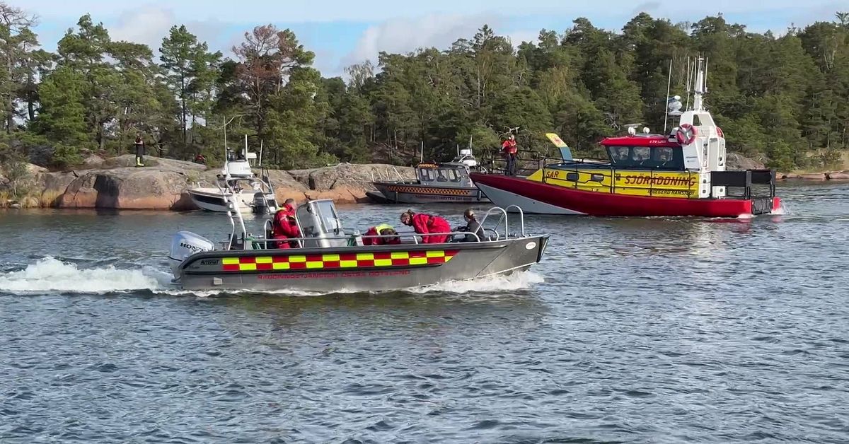 Efter GPS-störningarna – stor räddningsövning i skärgården