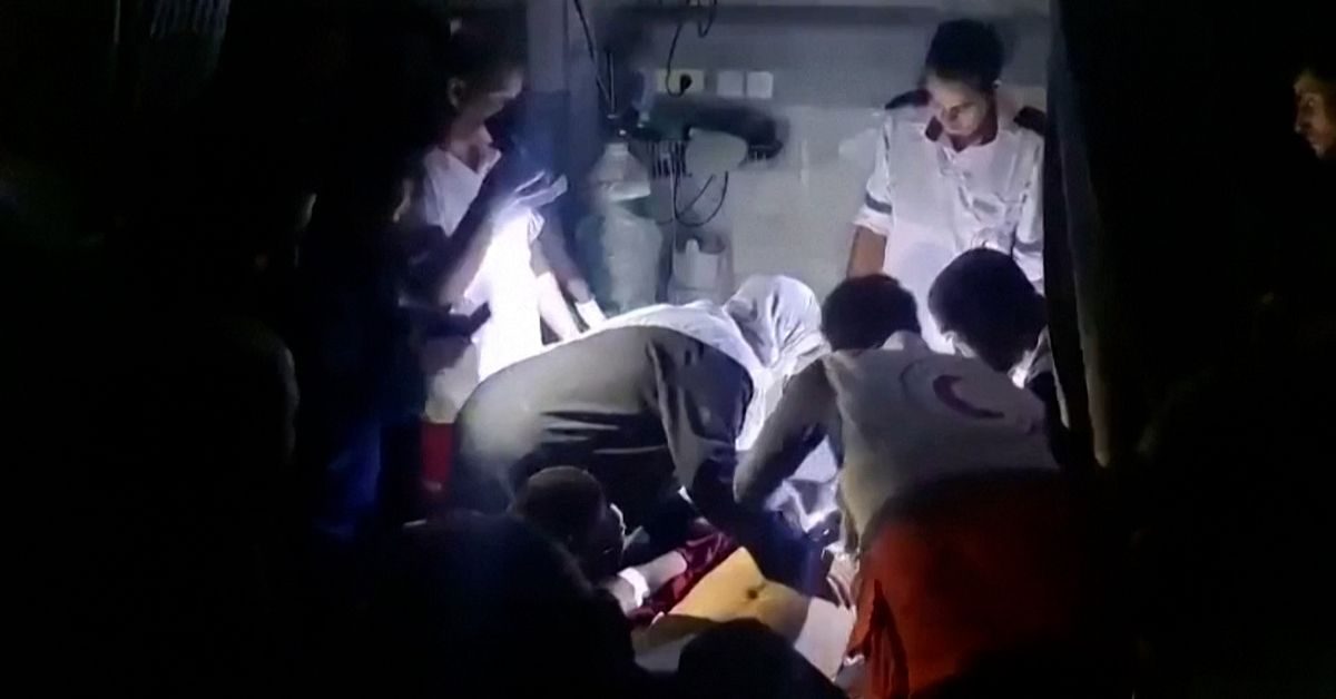 A hospital in Gaza is besieged and cut off from electricity – patients have died, according to the hospital director