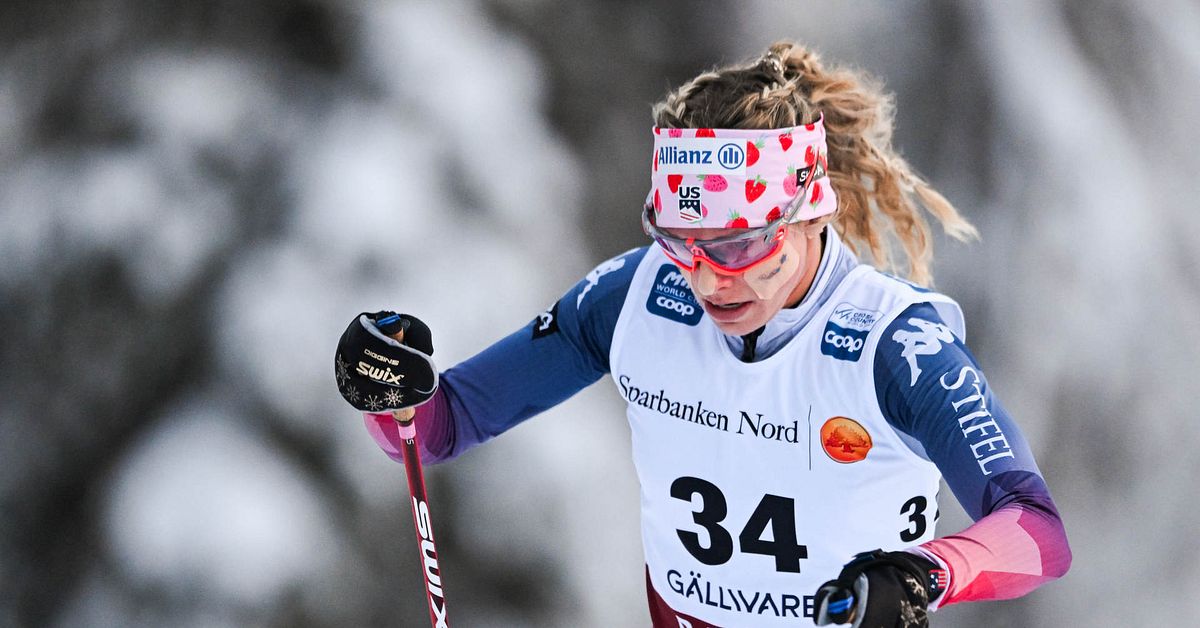 Jessie Diggins wins 15th VC and beats Ebba Andersson