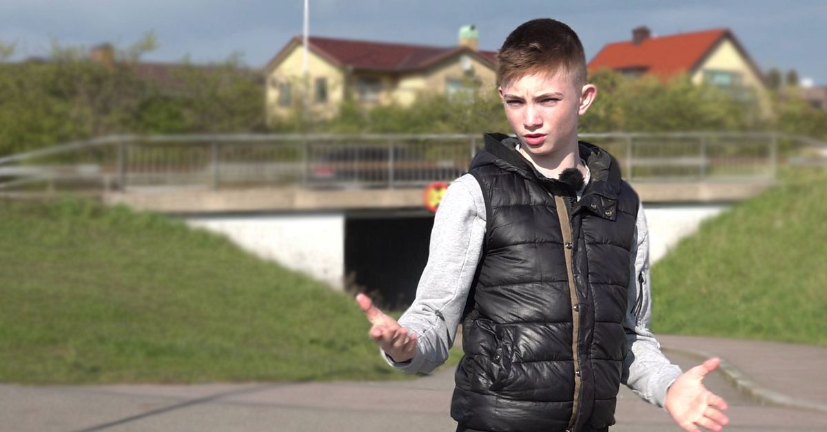 Pelle, 13, hjälpte polisen att fånga rånare i Helsingborg | SVT Nyheter