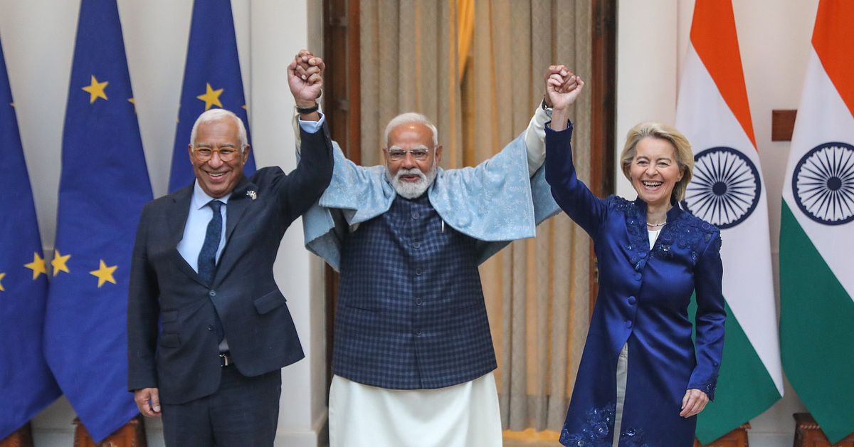 Indien och EU &ouml;verens om frihandelsavtal