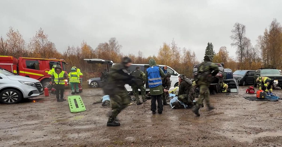 2&nbsp;000 deltar i gr&auml;ns&ouml;verskridande &ouml;vning med Norge