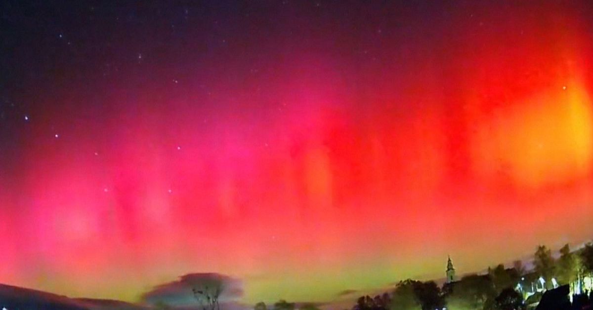 Several other southern countries have seen the northern lights