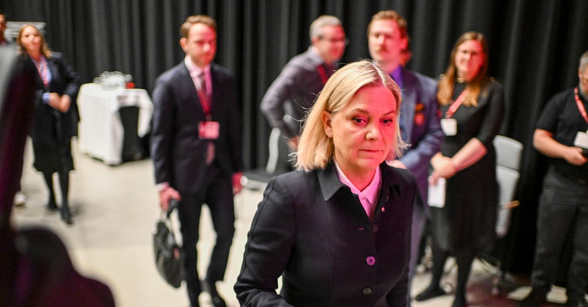 Magdalena Andersson höll linjetal: ”Ingen regering har lyckats mota gängen”