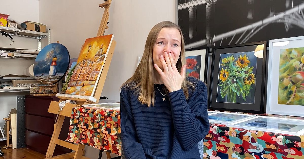 Liudmyla flydde kriget i Ukraina &ndash; har slutat hoppas p&aring; att &aring;terv&auml;nda