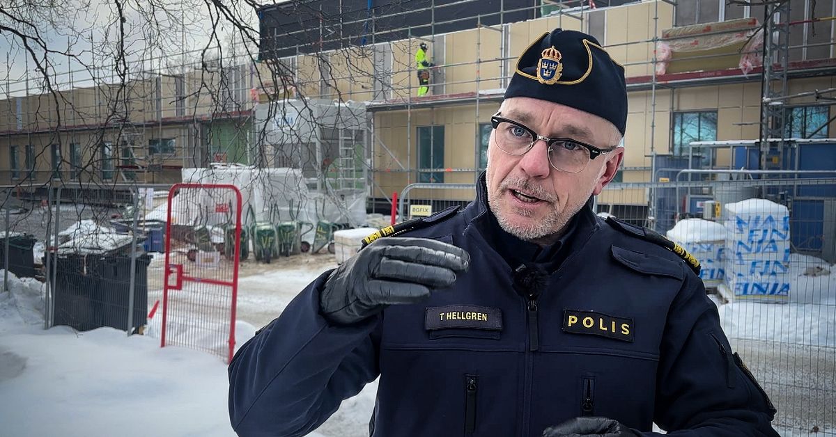 Fler poliser v&auml;ntas &ndash; h&auml;r v&auml;xer j&auml;ttebygget i Borl&auml;nge fram