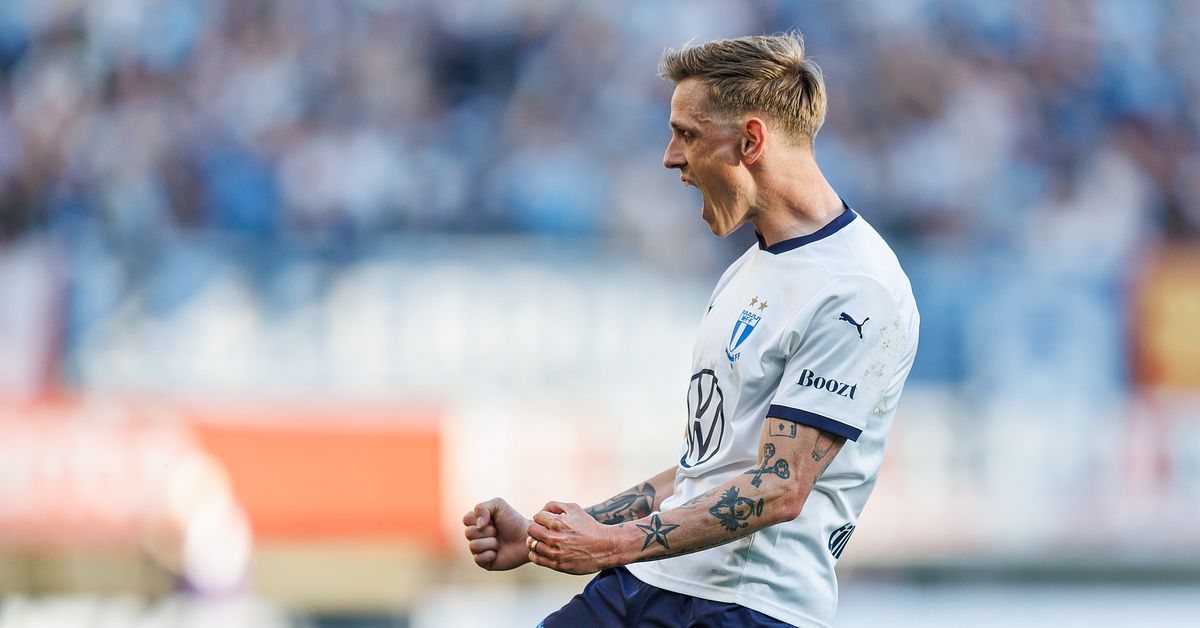 Malmö FF vinner mot IFK Göteborg efter mål av Sören Rieks