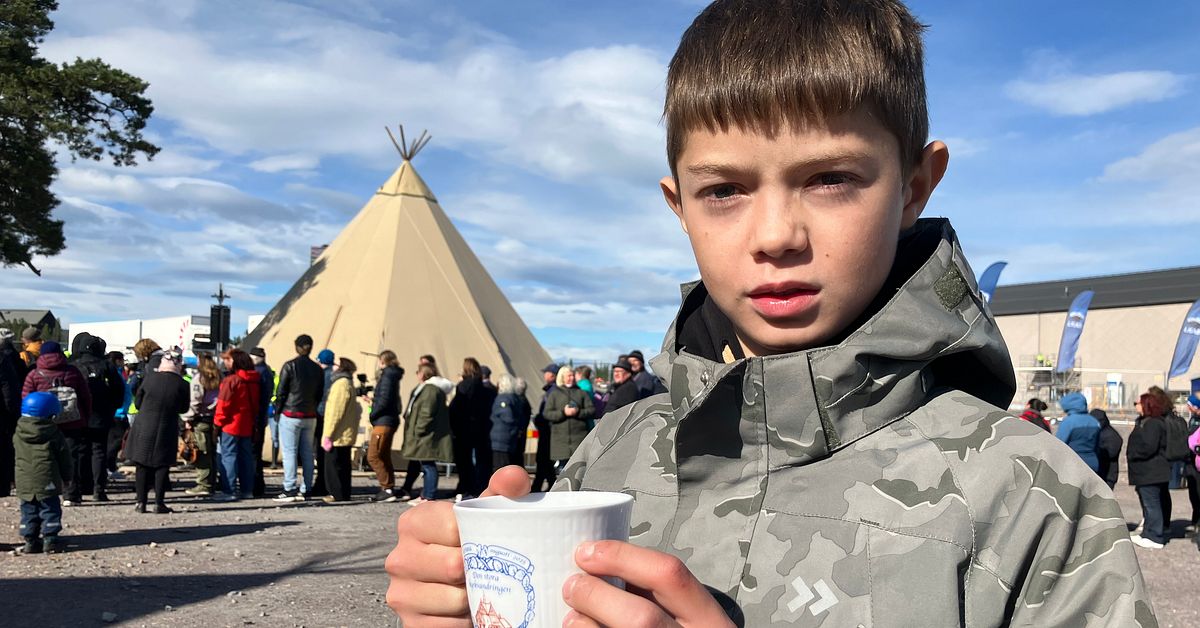 Kiruna slår världsrekord i antalet serverade kaffekoppar