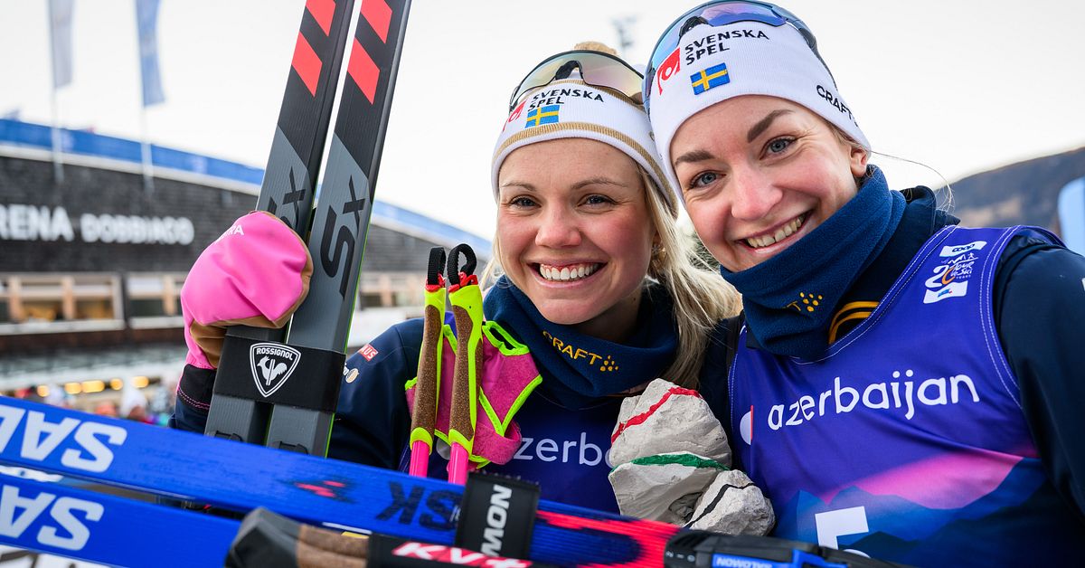 Vintersport: Dubbelt svenskt på pallen i Tour de Skis tredje etapp ...