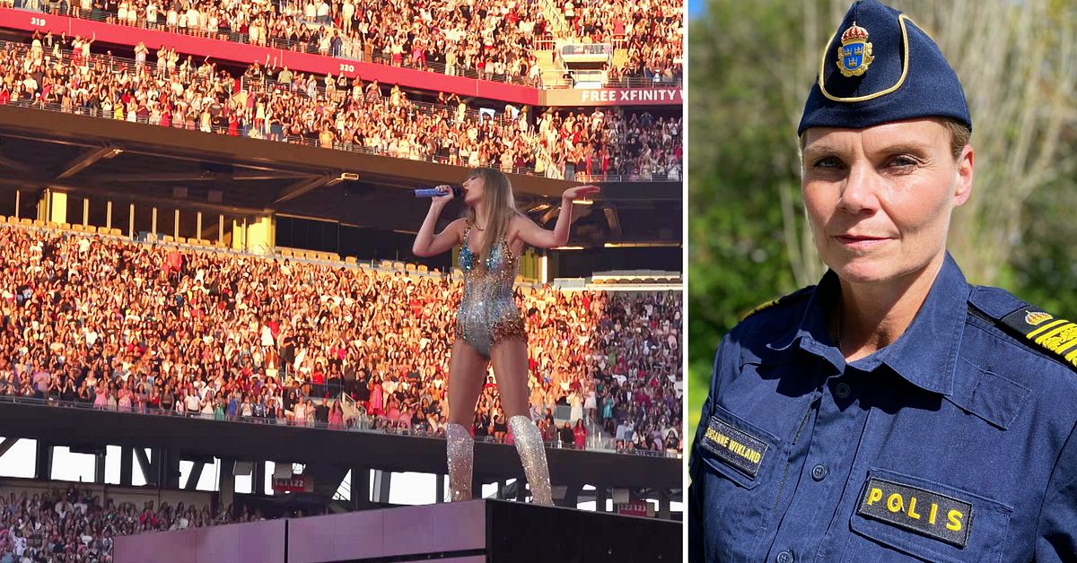 La police concernant la sécurité lors des concerts de Taylor Swift à Stockholm