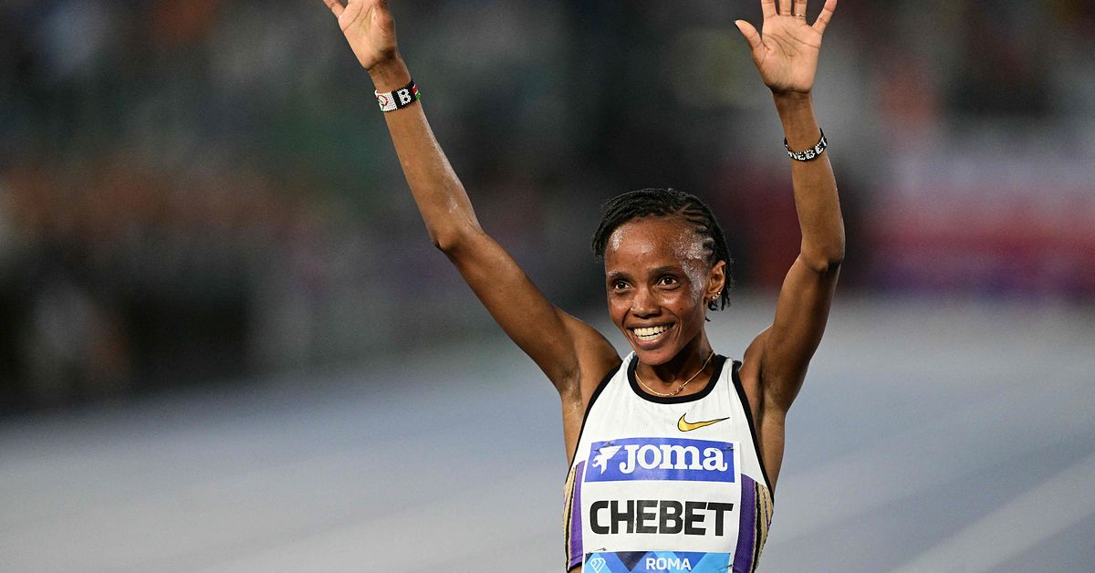 Superlopp av Beatrice Chebet i Roms Diamond League – näst snabbast någonsin