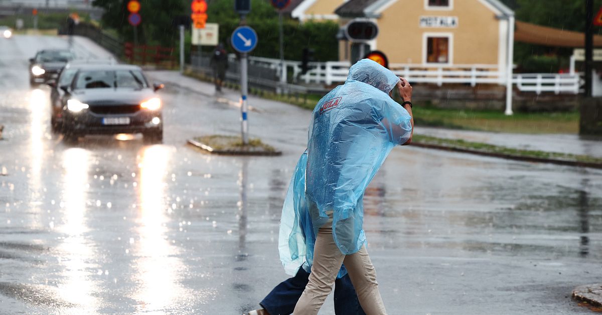 SMHI varnar för skyfall