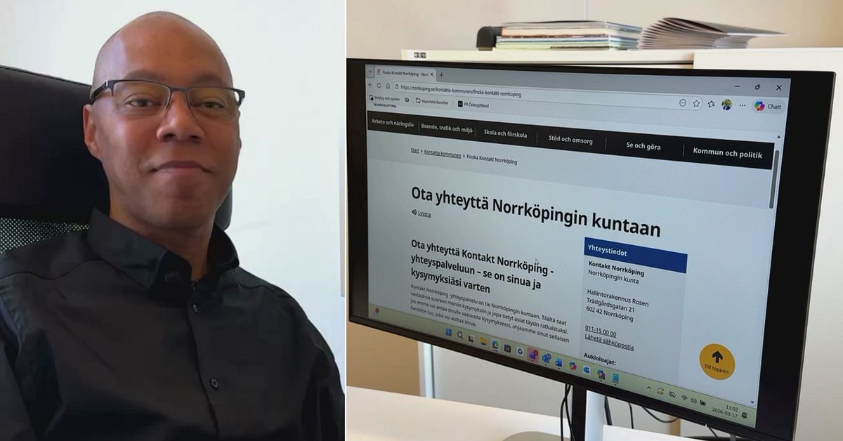 Norrk&ouml;ping tog bort n&auml;stan all finskspr&aring;kig information fr&aring;n sin webbplats: &rdquo;Det var fel&rdquo;