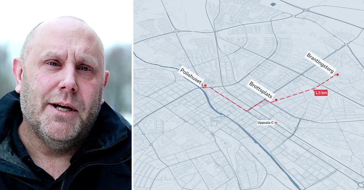 Polisen k&ouml;rde fel efter larmet &ndash; tog dubbelt s&aring; l&aring;ng tid