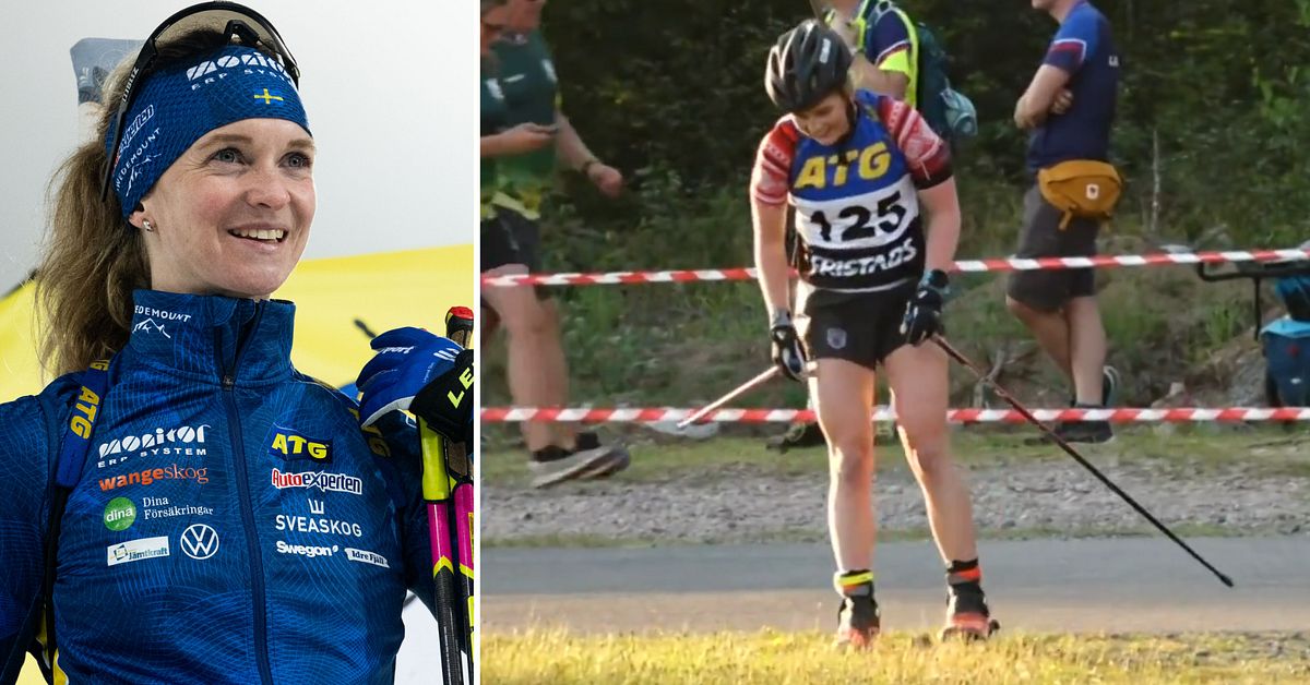 Anna-Karin Heijdenberg Shocks with Gold at SM Roller Biathlon, Besting Öberg Sisters