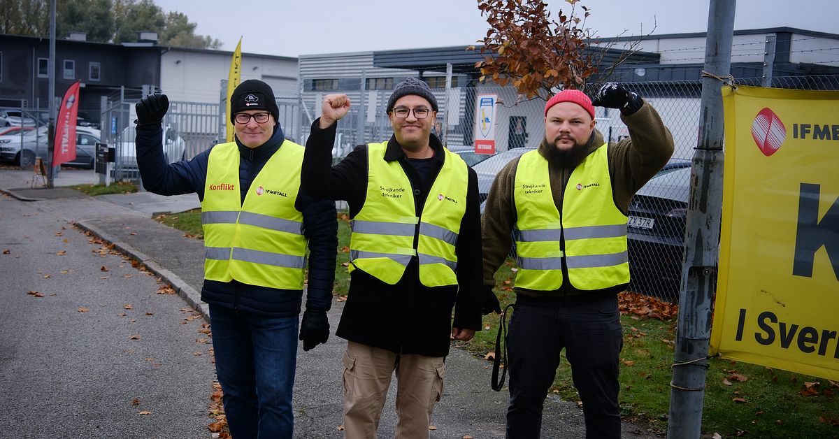 Tesla-strejken fortsätter: ”Vi strejkar så många år det behövs”