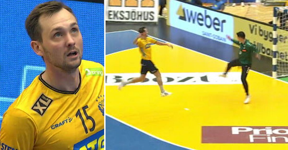 Hampus Wanne offered delicacy in Sweden's European Championship dress