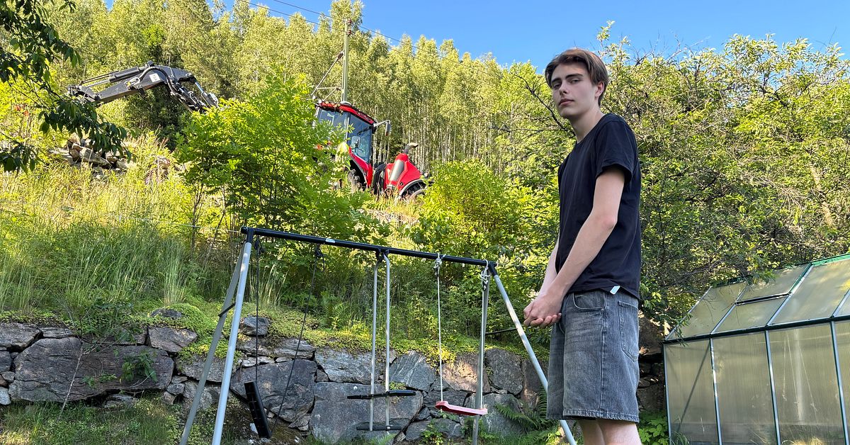Rico bor bredvid t&aring;gursp&aring;rningen vid Bollebygd: &rdquo;Tur att det h&auml;nde h&auml;r&rdquo;
