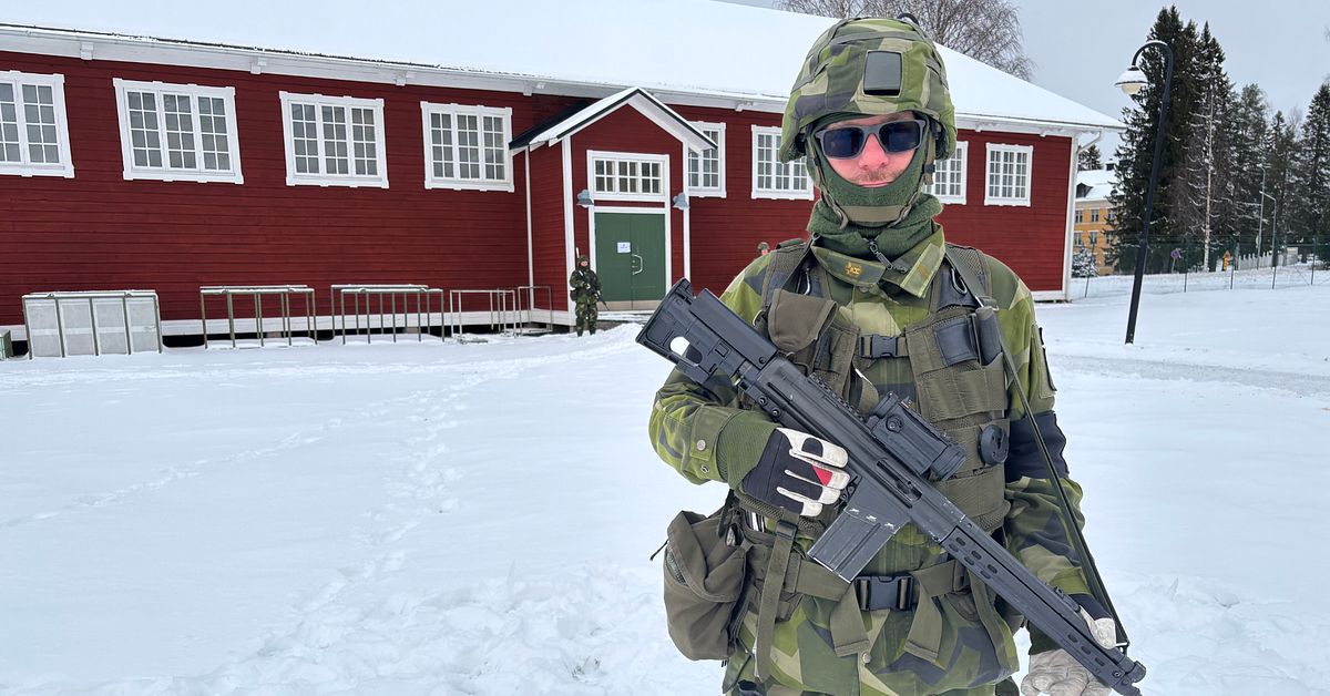 I Boden övar civilsamhället och militären för ryskt anfall mot Norden