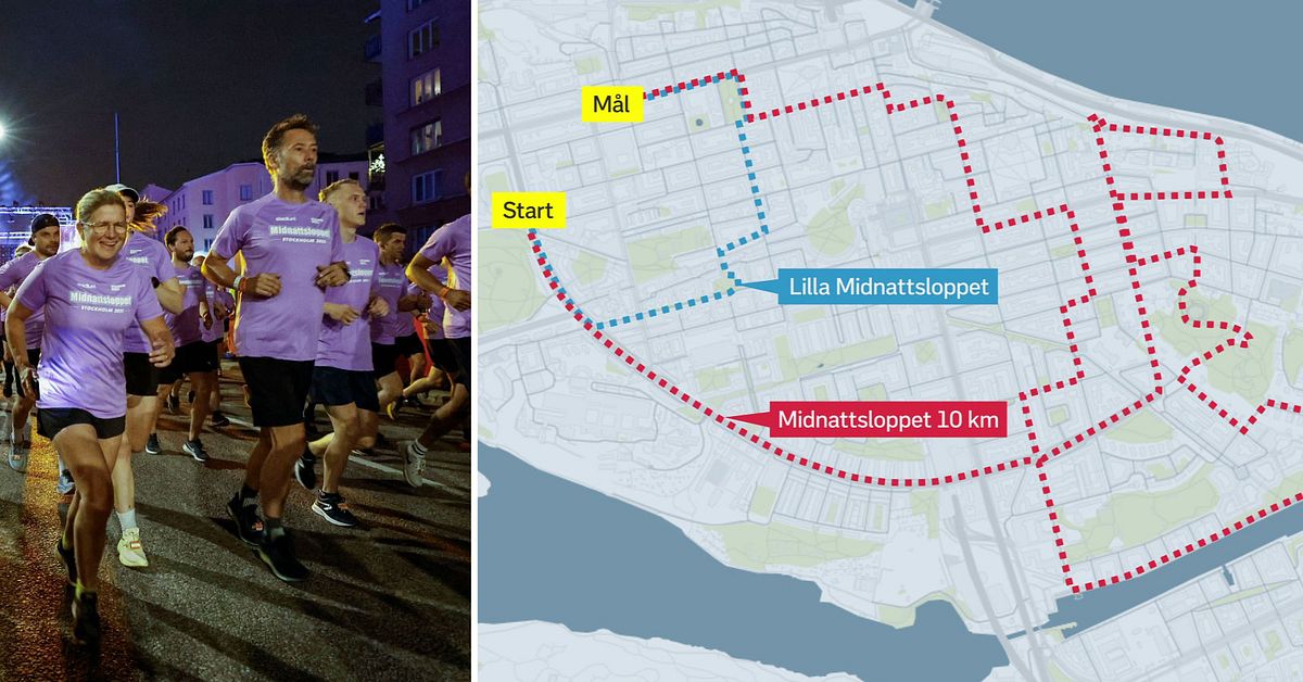 Guide: Midnattsloppet och kulturfestivalen i Stockholm | SVT Nyheter