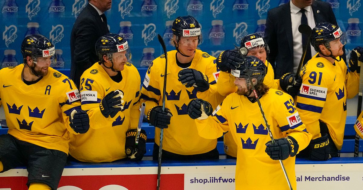 Hockey sur glace : la Suède a remporté sa quatrième victoire consécutive et a battu confortablement le Kazakhstan