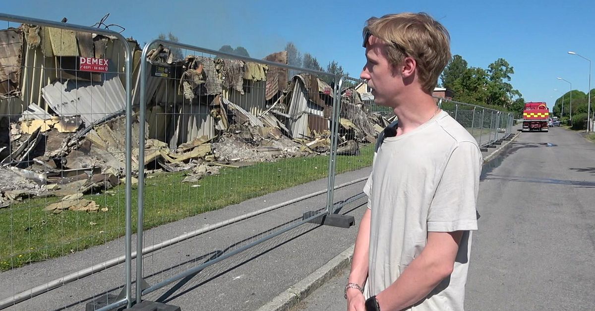 Jesper, 28, förlorade allt i Bodenbranden – har bara kläderna han bär