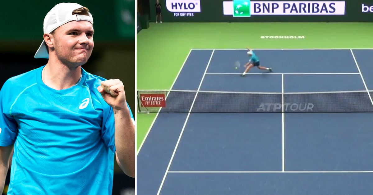 Tennis: Schweizaren Dominic Stricker skrällde i Nordic Open – se läckra ...