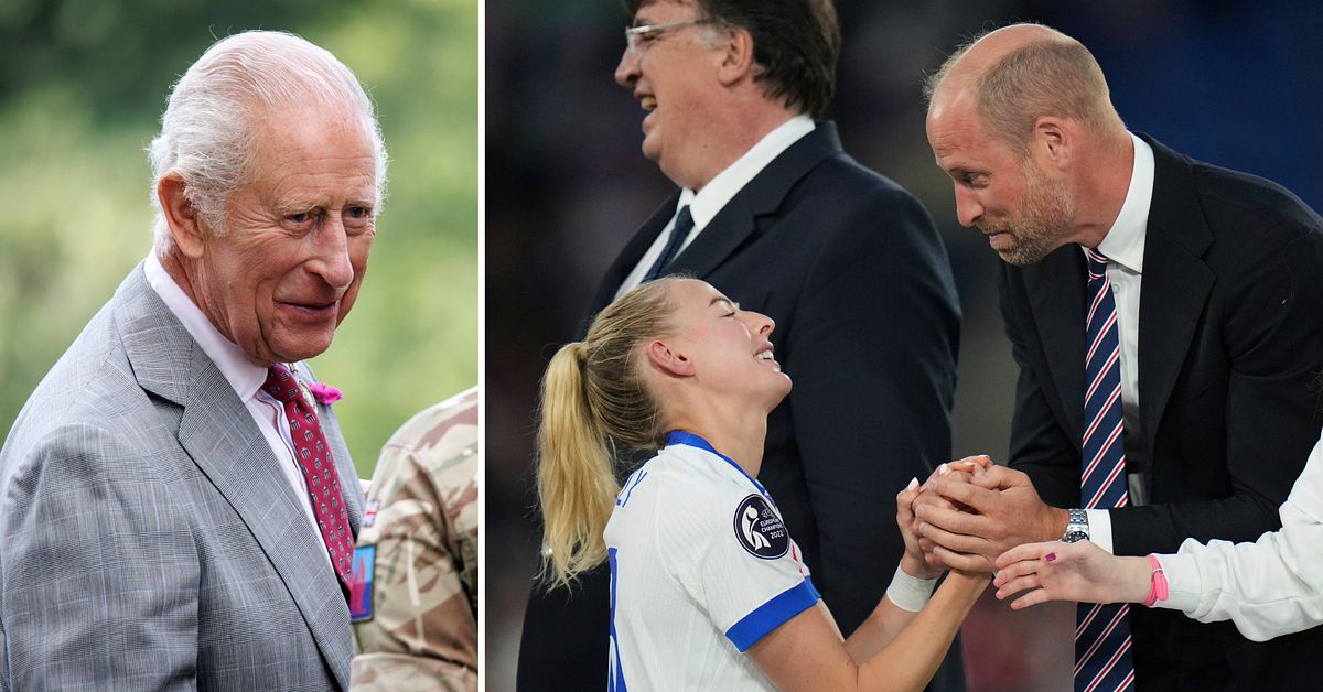 Kungliga hälsningen till  England efter EM-guldet: ”Har min familjs uppskattning”