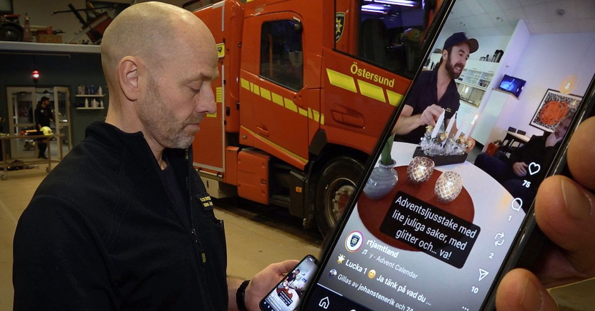Räddningstjänsten i Jämtland vill minska julbränder med adventskalender