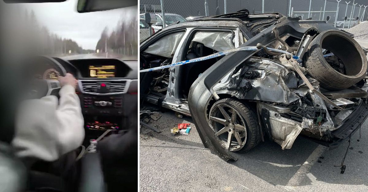 S&aring; gick d&ouml;dskraschen i Nikkala till: &rdquo;K&ouml;rde n&auml;rmare 300 km/h&rdquo;