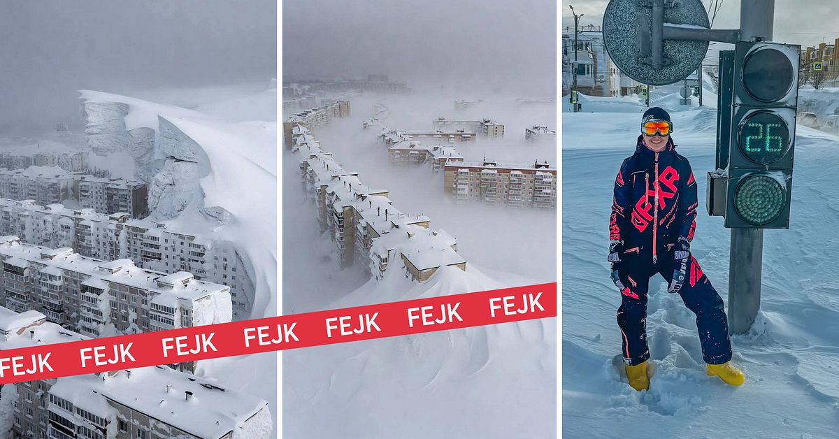 Sn&ouml;smocka i ryska Kamtjatka &ndash; men st&auml;mmer bilderna?