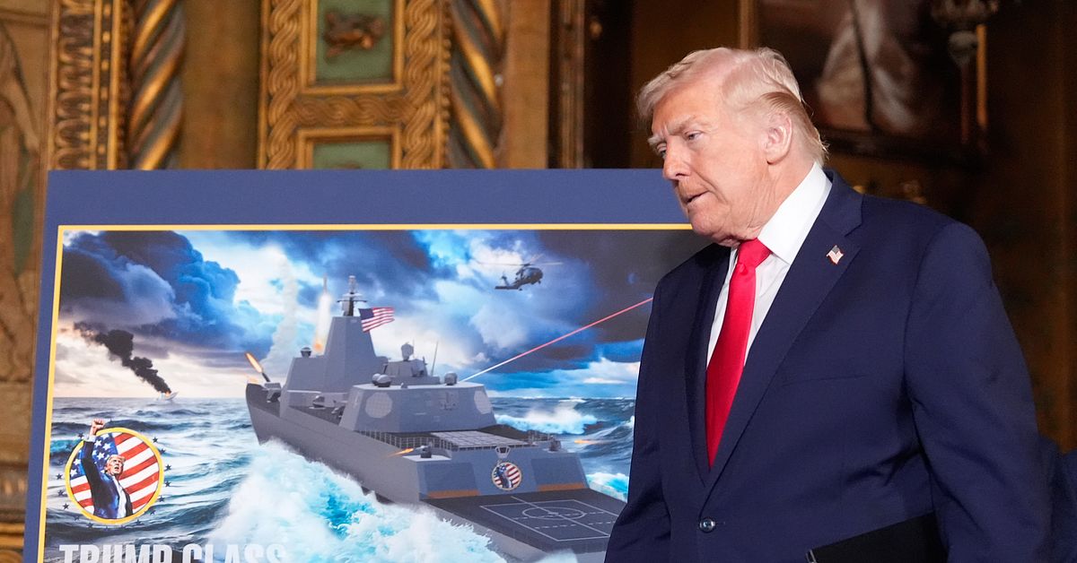 Trump: Ska bygga v&auml;rldens st&ouml;rsta slagskepp