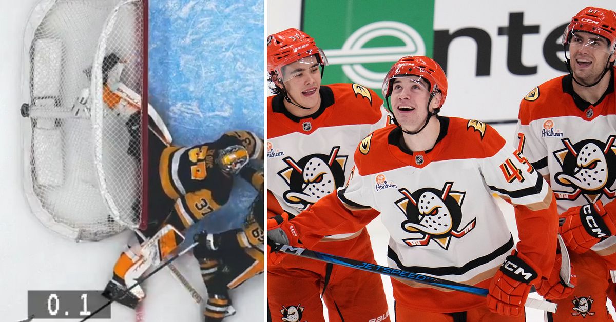 Anaheim avgjorde i sista millisekund – efter Erik Karlssons självmål