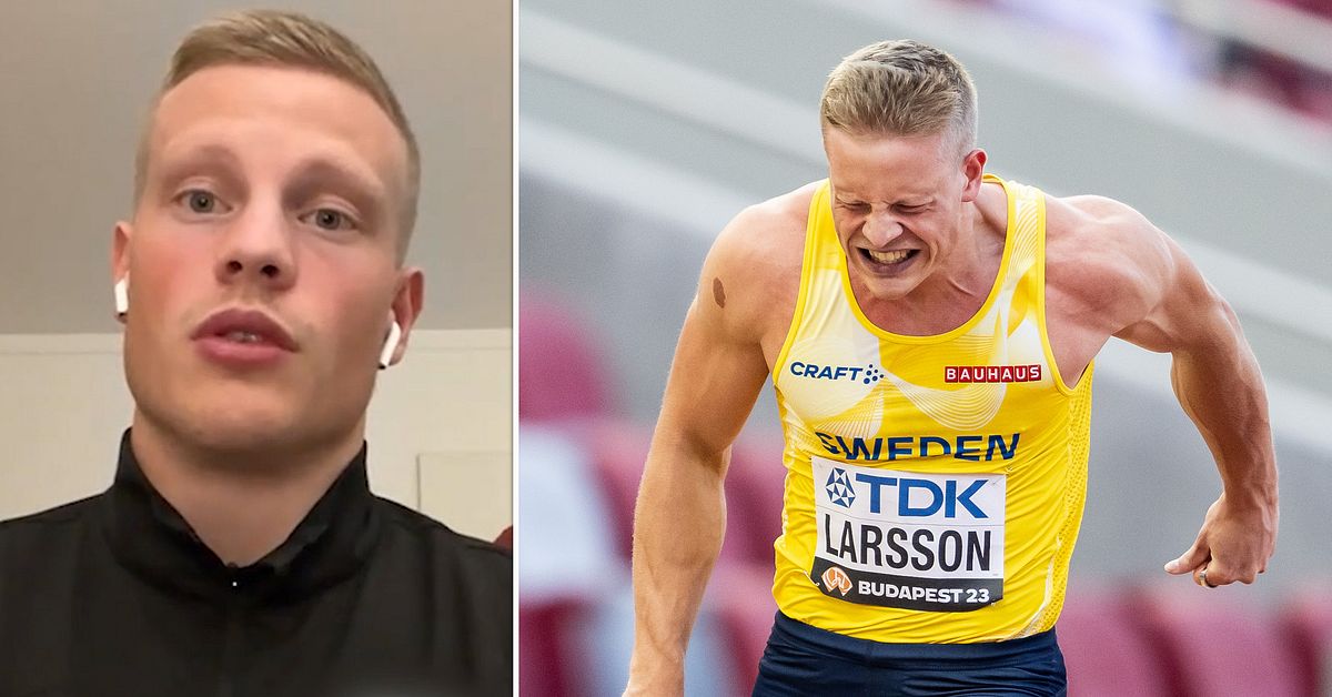 Henrik Larsson självsäker efter svenska rekordet på 100 meter