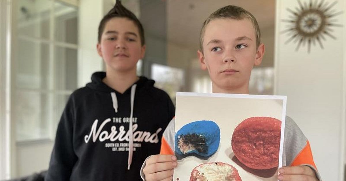 Barnens skräck – hittade nålar i godiset: ”Jätteläskigt”