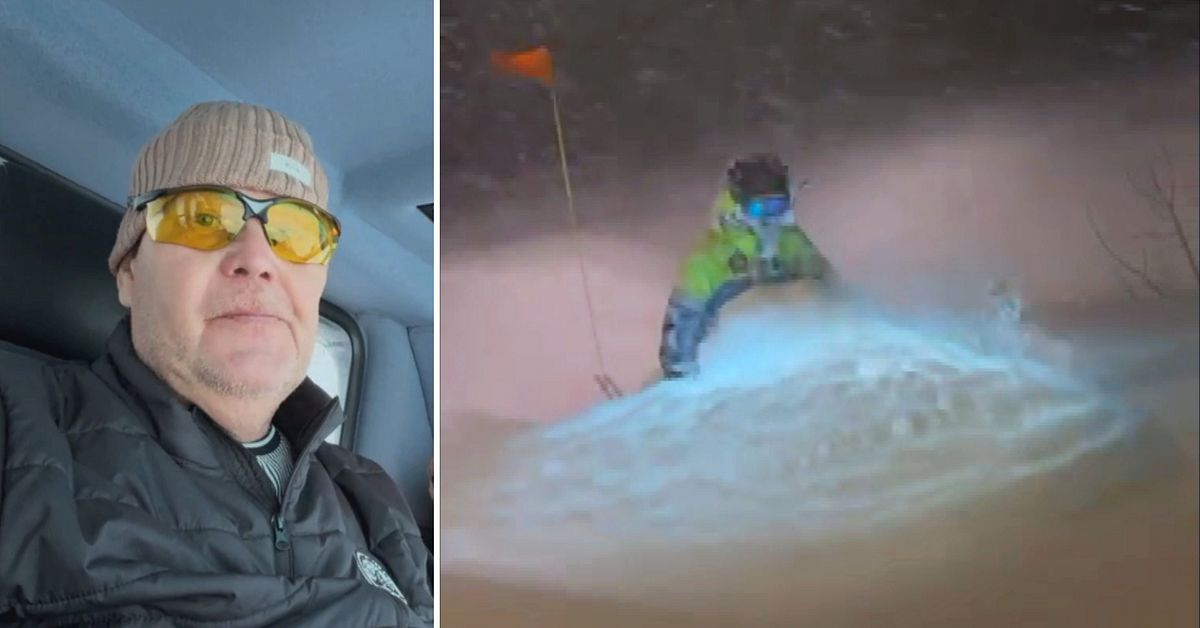 Se skotrarna k&ouml;ra under sn&ouml;n i Bydalsfj&auml;llen &ndash; &rdquo;Helt galet&rdquo;