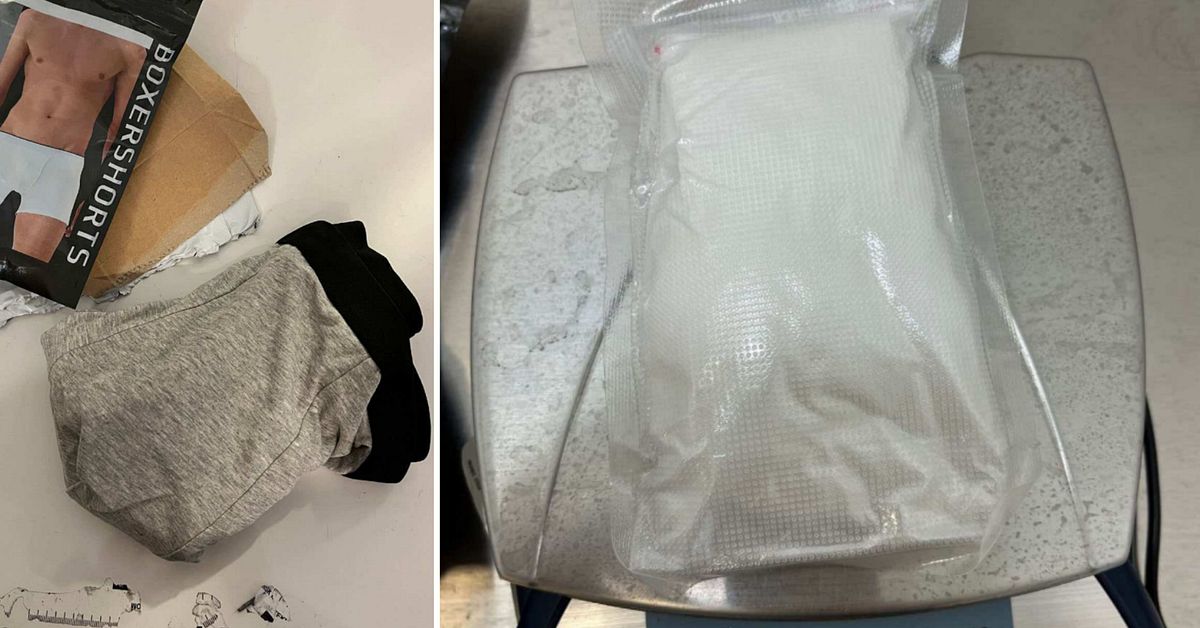 Knarkpaket postades i kalsonger – man från Sörmland åtalas
