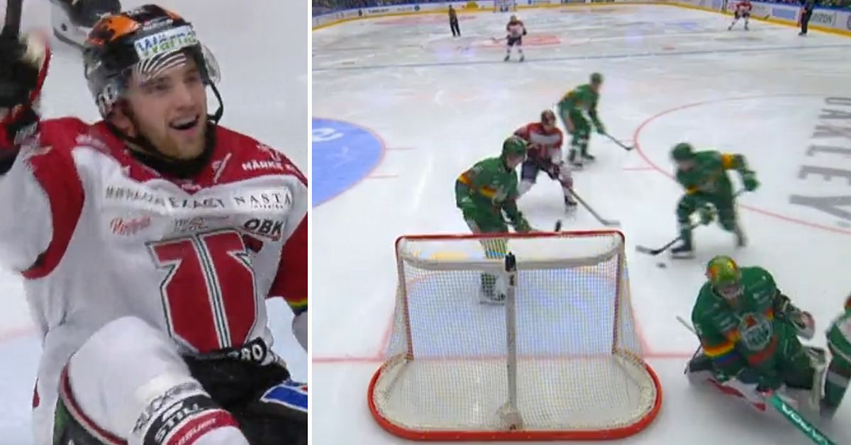 Hockey sur glace : Rögle a chuté contre Örebro après un but parodique