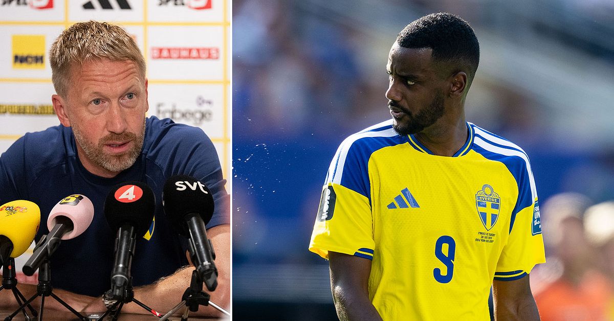 Graham Potter f&ouml;rsvarar Alexander Isak efter kritiken: &rdquo;Or&auml;ttvist&rdquo;