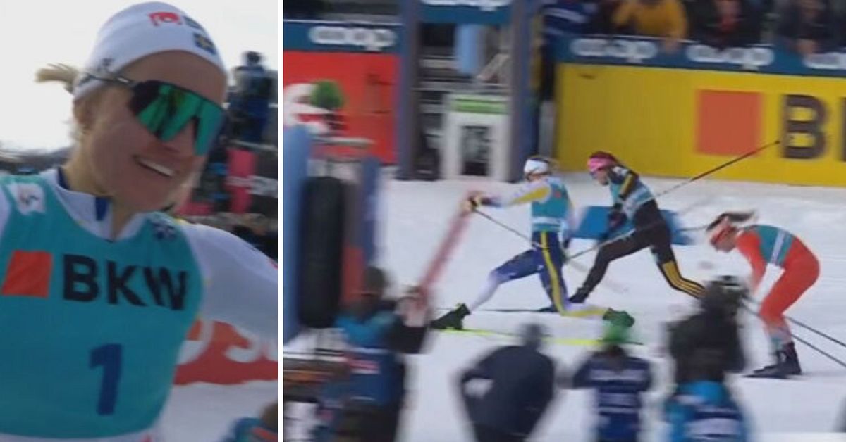 Linn Svahns succ&eacute;: Vann sprinten i comebacken