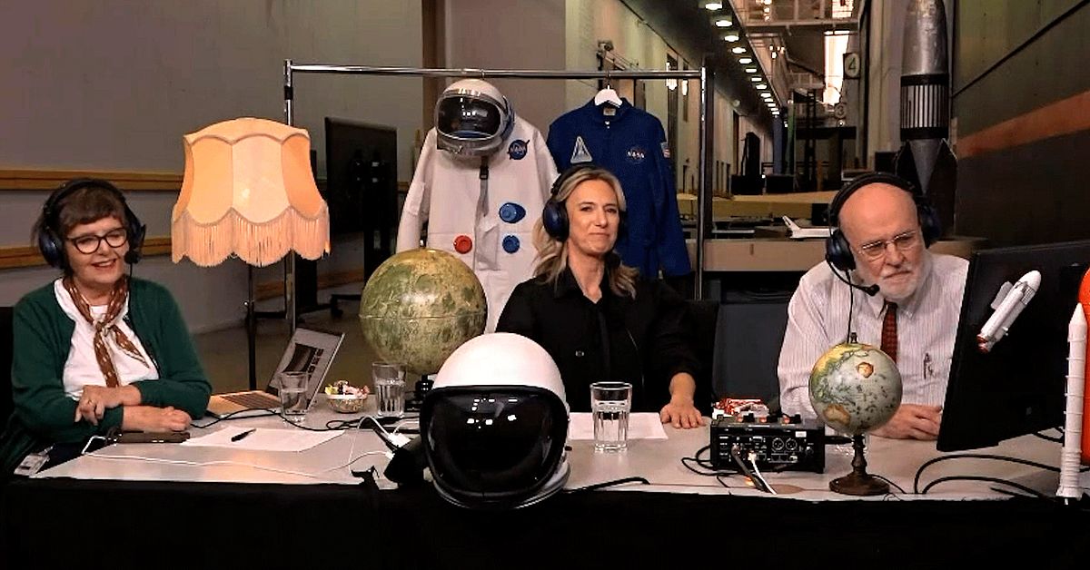 Se Artemis II-astronauterna runda m&aring;nen &ndash; SVT s&auml;nder