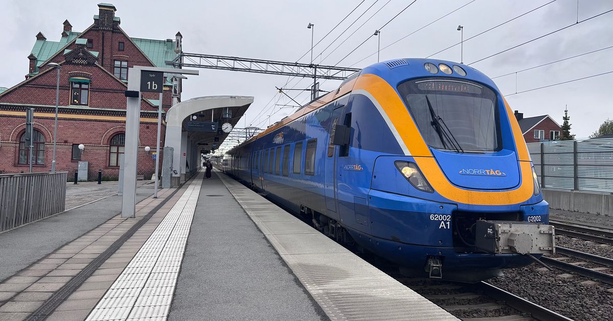 Elfel stoppar t&aring;gtrafiken mellan Ume&aring; och Sundsvall