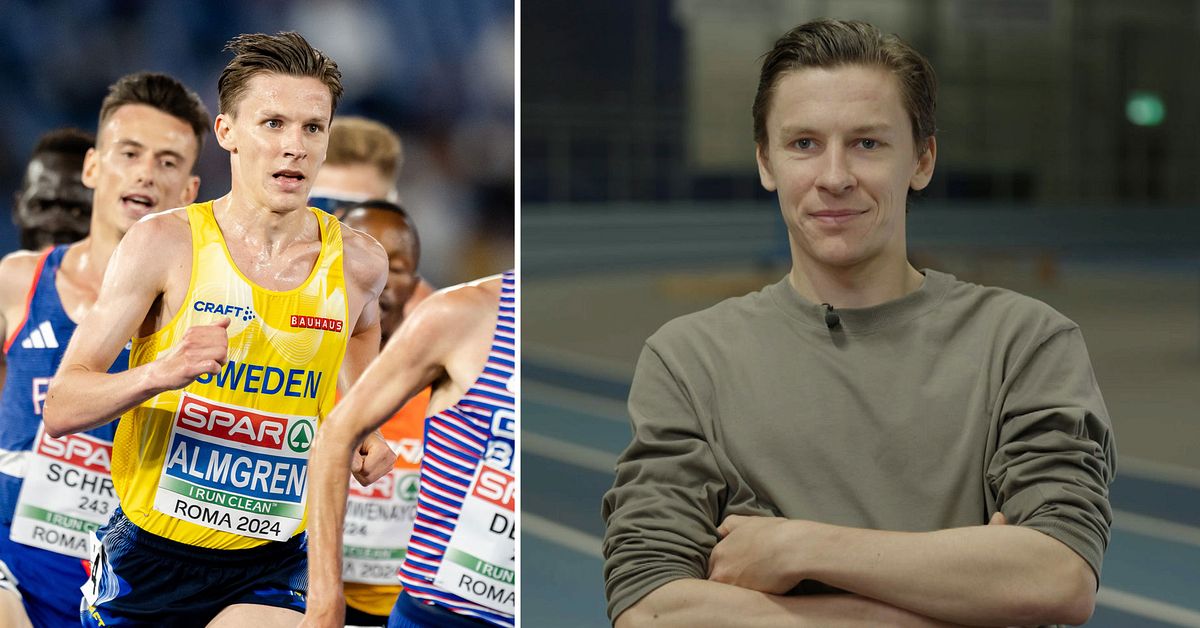Friidrott: Andreas Almgren: ”Jag är absolut en medaljkandidat” | SVT Sport