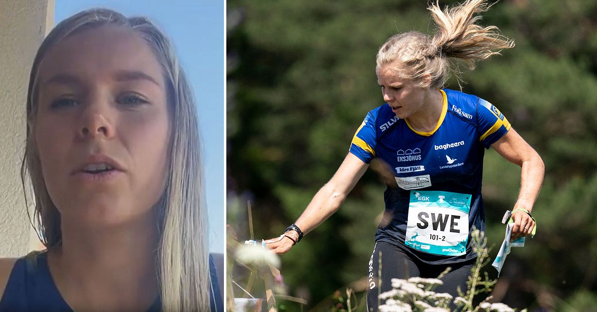 Orientering Skadad Sara Hagström missar orienteringsEM SVT Sport